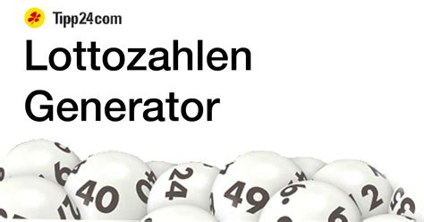 6er tipp lottozahlen generator